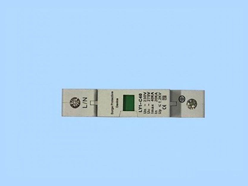 Surge Protector - red line shows replacement is needed