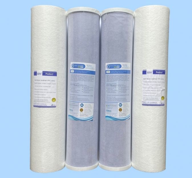 Treated Water Cartridge set of 4 J 20"